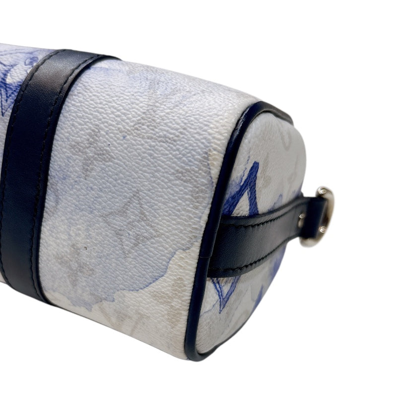 ルイ・ヴィトン LOUIS VUITTON キーポルXS M45761 ウォーターカラー　シルバー金具 モノグラム メンズ ショルダーバッグ