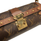ルイ・ヴィトン LOUIS VUITTON パピヨントランク M57835 ブラウン　ゴールド金具 モノグラム レディース ショルダーバッグ