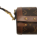 ルイ・ヴィトン LOUIS VUITTON パピヨントランク M57835 ブラウン　ゴールド金具 モノグラム レディース ショルダーバッグ