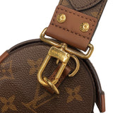 ルイ・ヴィトン LOUIS VUITTON パピヨントランク M57835 ブラウン　ゴールド金具 モノグラム レディース ショルダーバッグ