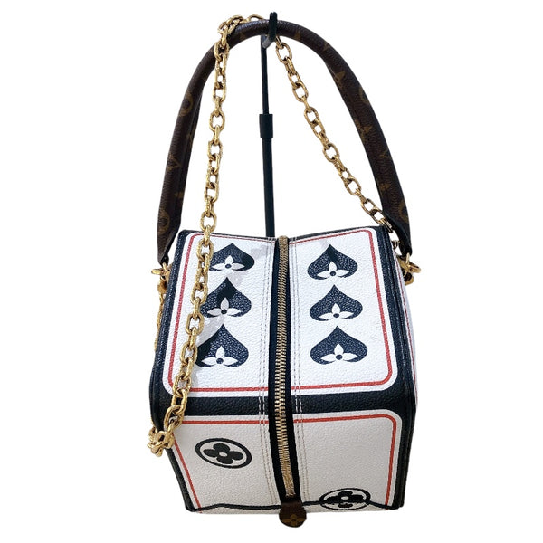 ルイ・ヴィトン LOUIS VUITTON スクエア・バッグ　ゲーム・オン M57478 モノグラム　ゴールド金具 モノグラム レディース ショルダーバッグ