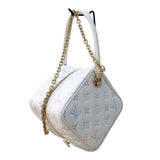 ルイ・ヴィトン LOUIS VUITTON スクエア・バッグ　限定デザイン モノグラムエンボス　ゴールド金具 モノグラム・エンボス レディース ショルダーバッグ