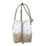 ルイ・ヴィトン LOUIS VUITTON スクエア・バッグ　限定デザイン モノグラムエンボス　ゴールド金具 モノグラム・エンボス レディース ショルダーバッグ