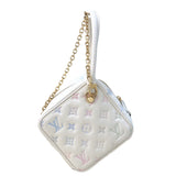 ルイ・ヴィトン LOUIS VUITTON スクエア・バッグ　限定デザイン モノグラムエンボス　ゴールド金具 モノグラム・エンボス レディース ショルダーバッグ