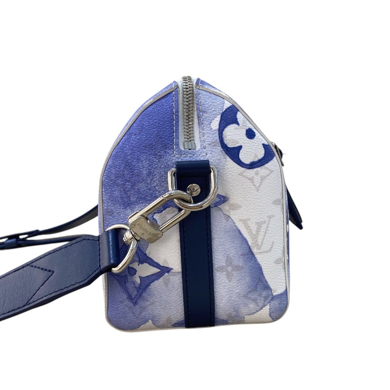ルイ・ヴィトン LOUIS VUITTON シティ・キーポル M45757 ウォーターカラー モノグラム メンズ ショルダーバッグ
