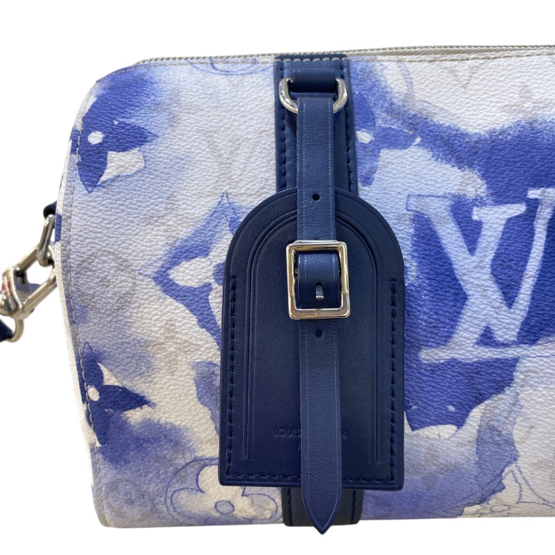 ルイ・ヴィトン LOUIS VUITTON シティ・キーポル M45757 ウォーターカラー モノグラム メンズ ショルダーバッグ