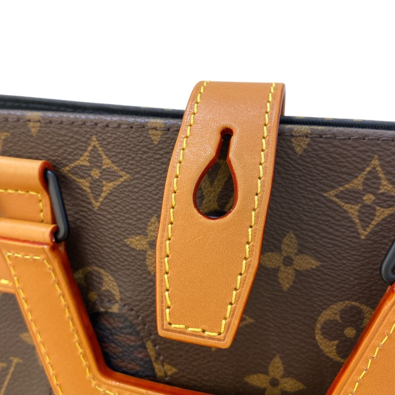 ルイ・ヴィトン LOUIS VUITTON LVスクエアード　ミニトート NIGOコラボ N40355 ダミエジャイアント メンズ トートバッグ