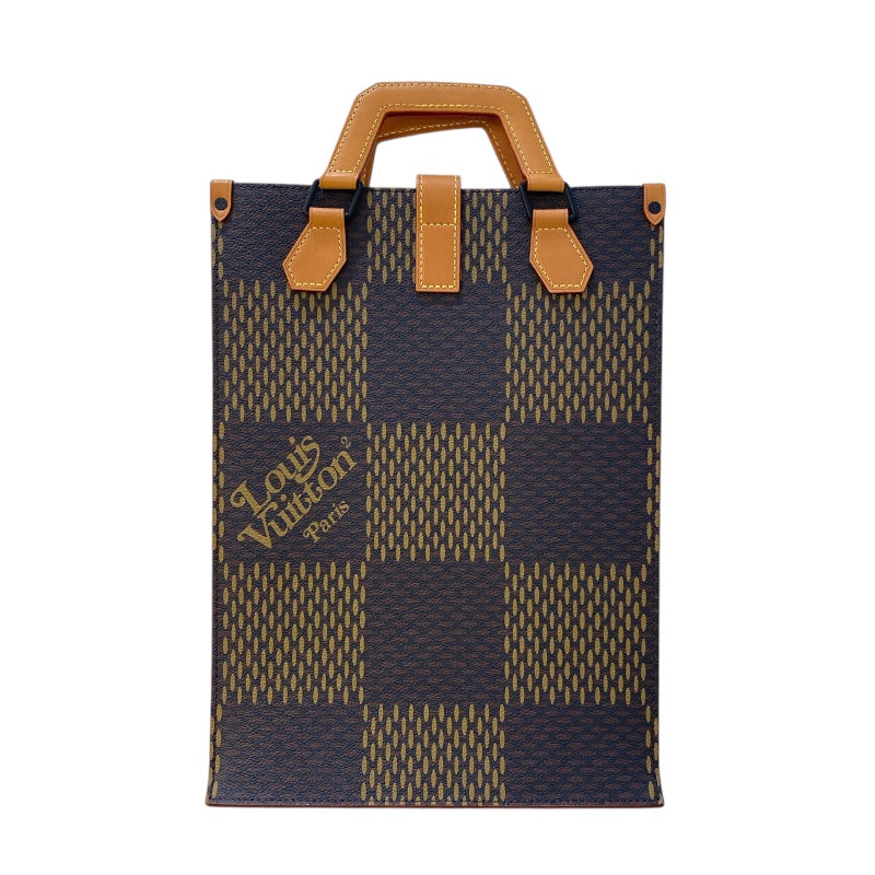 ルイ・ヴィトン LOUIS VUITTON LVスクエアード ミニトート NIGO