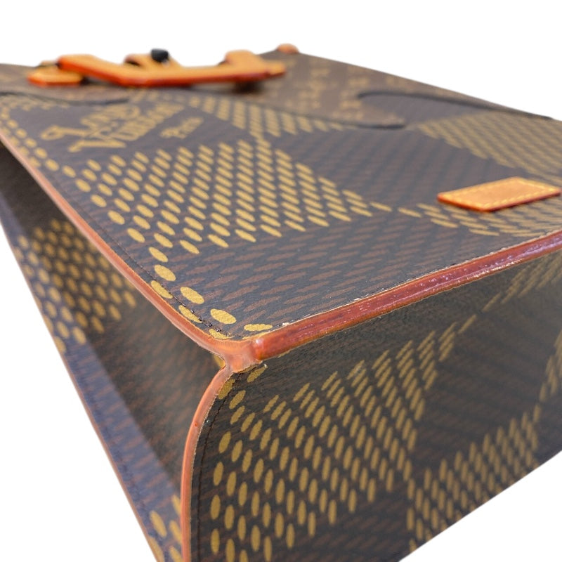 ルイ・ヴィトン LOUIS VUITTON LVスクエアード　ミニトート NIGOコラボ N40355 ダミエジャイアント メンズ トートバッグ