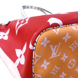ルイ・ヴィトン LOUIS VUITTON ネヴァーフルMM M44567 レッド モノグラム・ジャイアント レディース トートバッグ