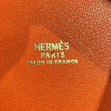 エルメス HERMES ズールー □C刻 オレンジ　ブルージーン ガリバー レディース コインケース