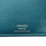 エルメス HERMES 手帳カバー D刻 マラカイト シルバー金具 スイフト ユニセックス 手帳カバー