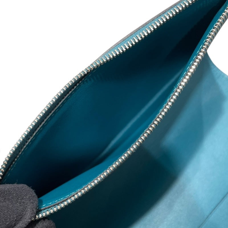 エルメス HERMES 手帳カバー D刻 マラカイト シルバー金具 スイフト ユニセックス 手帳カバー