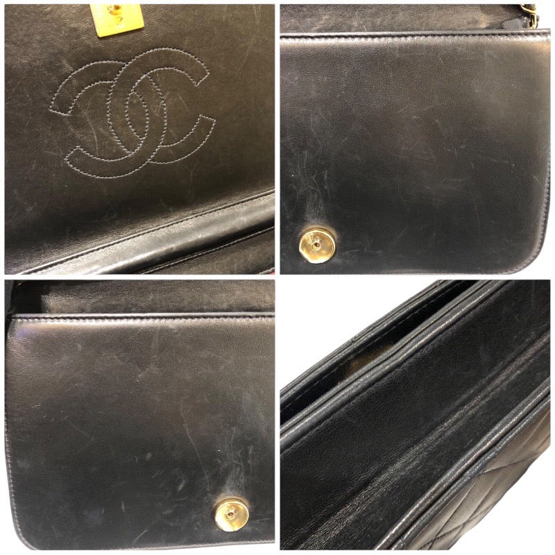 シャネル CHANEL マトラッセプッシュロックチェーンショルダー シャネル CHANEL マトラッセプッシュロックチェーンショルダー