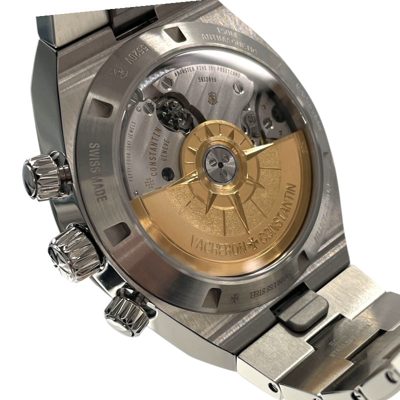 ヴァシュロン・コンスタンタン VACHERON CONSTANTIN オーヴァーシーズクロノグラフ 5520V/210A-686 シルバー SS 自動巻き メンズ 腕時計