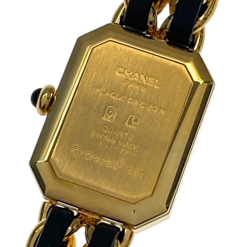 CHANEL シャネル プルミエールM 腕時計 GP H0001 クオーツ