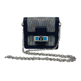 ルイ・ヴィトン LOUIS VUITTON ドーフィーヌMINI M68619 グレー×ブラック シルバー金具 モノグラム・LVポップ レディース ショルダーバッグ