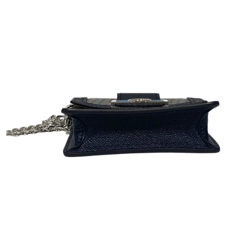 ルイ・ヴィトン LOUIS VUITTON ドーフィーヌMINI M68619 グレー×ブラック シルバー金具 モノグラム・LVポップ レディース ショルダーバッグ
