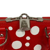ルイ・ヴィトン LOUIS VUITTON アルマBB LV×YK M21698 レッド×ホワイト シルバー金具 グレインレザー レディース ハンドバッグ