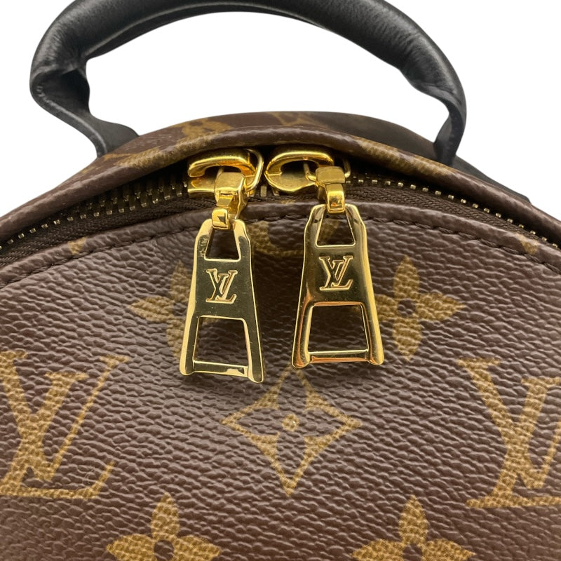 ルイ・ヴィトン LOUIS VUITTON パームスプリングス・バックパックPM M41560 ブラウン/ゴールド金具 モノグラムキャンバス レディース リュック・デイパック