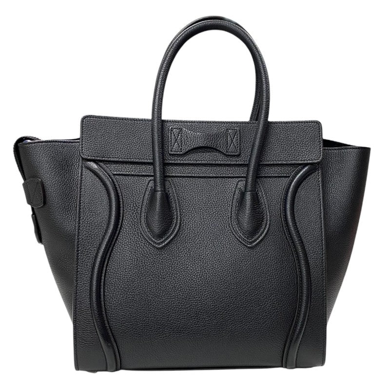 CÉLINE ラゲージ マイクロショッパー ハンドバッグ ブラック セリーヌ CELINE ラゲージ マイクロショッパー 189793 ブラック
