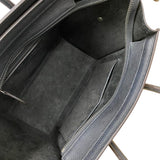 セリーヌ CELINE ラゲージ マイクロショッパー 189793 ブラック×SV金具 ドラムドカーフ レディース ハンドバッグ