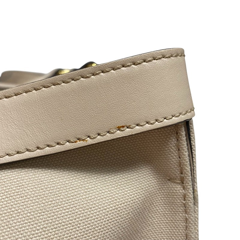 フェンディ FENDI ピーカブー エックストート 8BH374 ベージュ キャンバス/ジャガード レディース トートバッグ
