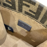 フェンディ FENDI ミニ サンシャインショッパー 8BS051 ブラウン ズッカキャンバス/レザー レディース ハンドバッグ