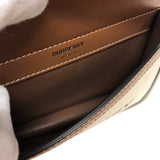 バーバリーロンドン  BURBERRY LONDON ベビータイトルポケットバッグ 8014611 ブラウン レザー/キャンバス レディース ショルダーバッグ