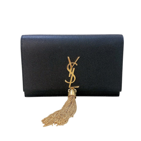 サンローラン SAINT LAURENT ケイトチェーンウォレット 452159 グレインカーフ レディース ショルダーバッグ