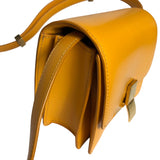 セリーヌ CELINE クラシックボックス スモール 189183 オレンジ ゴールド金具 ボックスカーフ レディース ショルダーバッグ