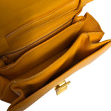 セリーヌ CELINE クラシックボックス スモール 189183 オレンジ ゴールド金具 ボックスカーフ レディース ショルダーバッグ