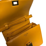 セリーヌ CELINE クラシックボックス スモール 189183 オレンジ ゴールド金具 ボックスカーフ レディース ショルダーバッグ