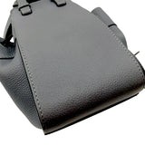 ロエベ LOEWE ハンモック ドローストリングミニ グレー カーフ レディース ショルダーバッグ