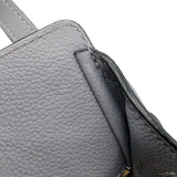 ロエベ LOEWE ハンモック ドローストリングミニ グレー カーフ レディース ショルダーバッグ