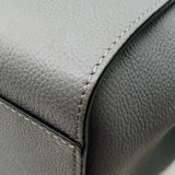 ロエベ LOEWE ハンモック ドローストリングミニ グレー カーフ レディース ショルダーバッグ