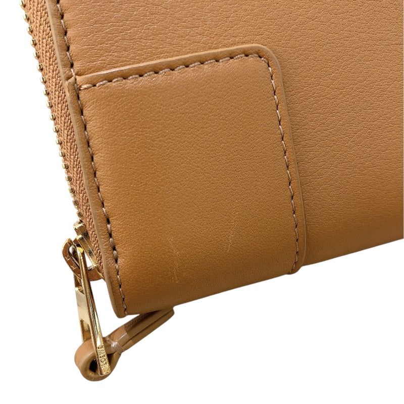 ロエベ LOEWE アマソナポーチ C039U10X01 ナチュラル/GD金具 カーフ レディース ポーチ