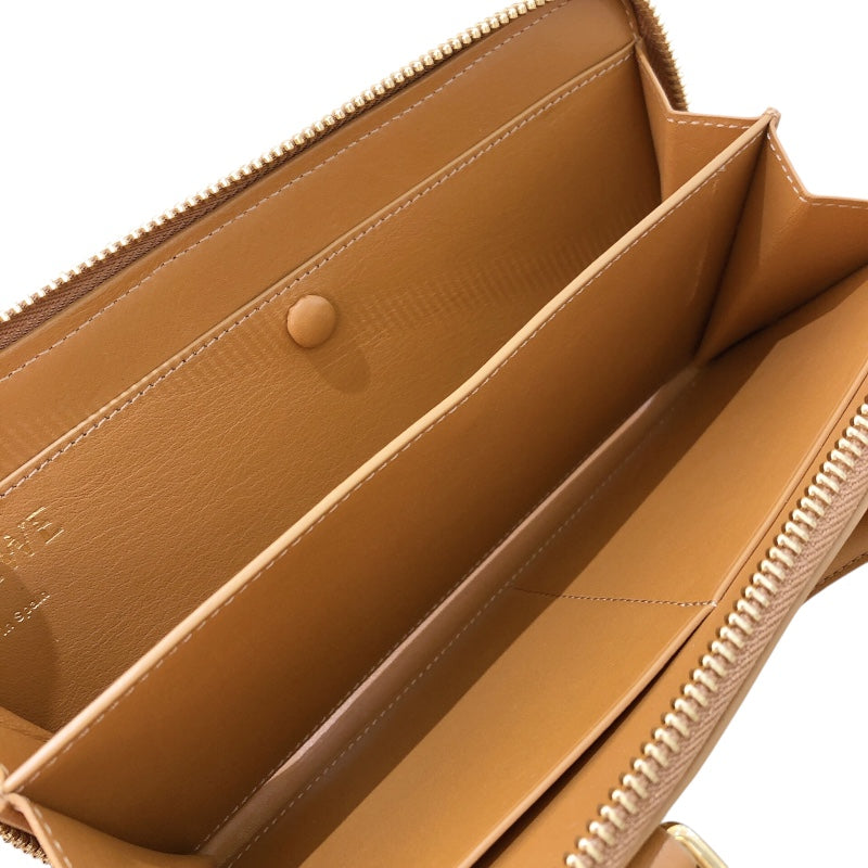 ロエベ LOEWE アマソナポーチ C039U10X01 ナチュラル/GD金具 カーフ レディース ポーチ