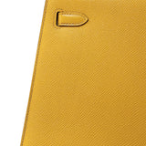 エルメス HERMES ケリー25 外縫い C刻 ジョーヌアンプル/GD金具 エプソン レディース ハンドバッグ