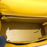 エルメス HERMES ケリー25 外縫い C刻 ジョーヌアンプル/GD金具 エプソン レディース ハンドバッグ