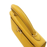 エルメス HERMES ケリー25 外縫い C刻 ジョーヌアンプル/GD金具 エプソン レディース ハンドバッグ