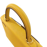 エルメス HERMES ケリー25 外縫い C刻 ジョーヌアンプル/GD金具 エプソン レディース ハンドバッグ