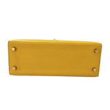 エルメス HERMES ケリー25 外縫い C刻 ジョーヌアンプル/GD金具 エプソン レディース ハンドバッグ