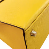 エルメス HERMES ケリー25 外縫い C刻 ジョーヌアンプル/GD金具 エプソン レディース ハンドバッグ