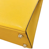 エルメス HERMES ケリー25 外縫い C刻 ジョーヌアンプル/GD金具 エプソン レディース ハンドバッグ