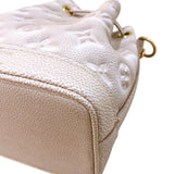 ルイ・ヴィトン LOUIS VUITTON ナノ・ノエ　サマースターダスト M81463 ベージュ モノグラム・アンプラント レディース ショルダーバッグ