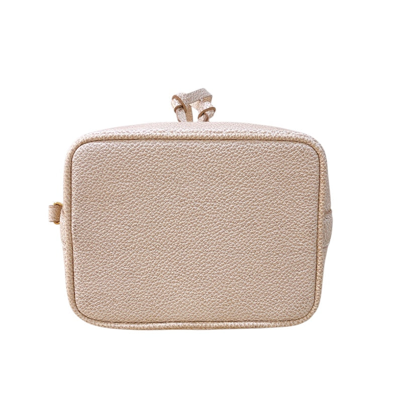 ルイ・ヴィトン LOUIS VUITTON ナノ・ノエ　サマースターダスト M81463 ベージュ モノグラム・アンプラント レディース ショルダーバッグ