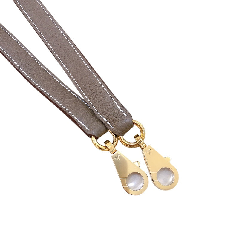 エルメス HERMES ケリー25　内縫い B刻 エトゥープ/GD金具 トゴ レディース ショルダーバッグ
