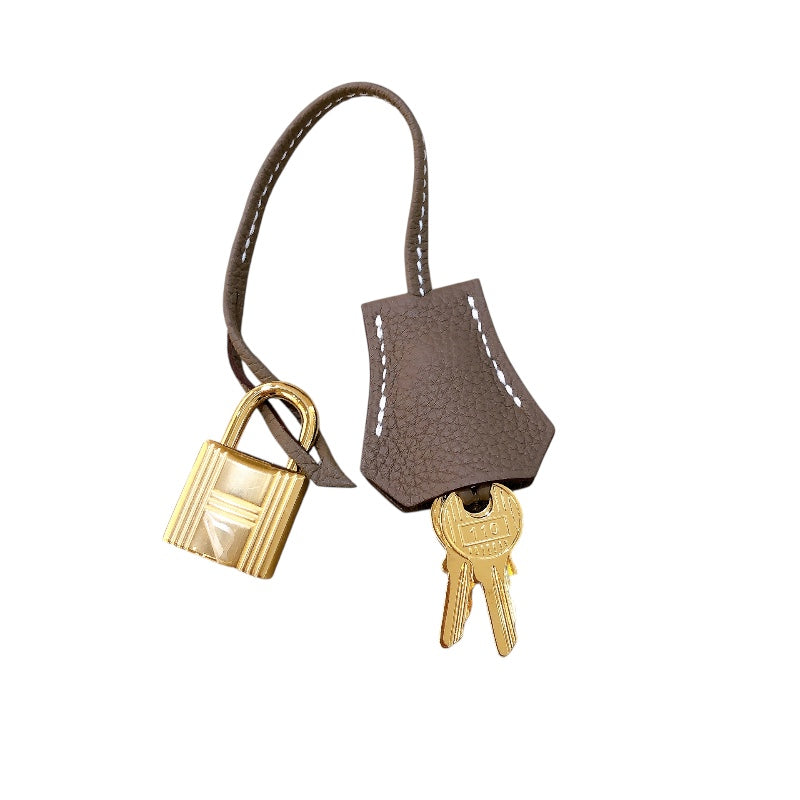 エルメス HERMES ケリー25　内縫い B刻 エトゥープ/GD金具 トゴ レディース ショルダーバッグ