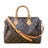 ルイ・ヴィトン LOUIS VUITTON スピーディ・バンドリエール25 Ｍ41113 ブラウン モノグラム・キャンバス/レザー  レディース ボストンバッグ
